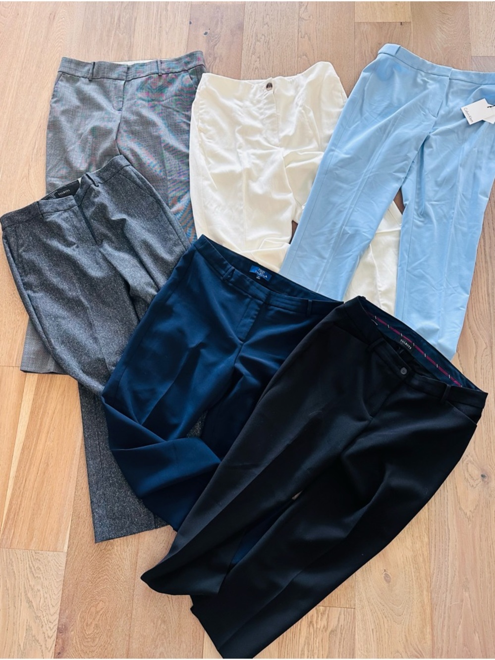 Lot of 6 Dress Pants, 14P/14S